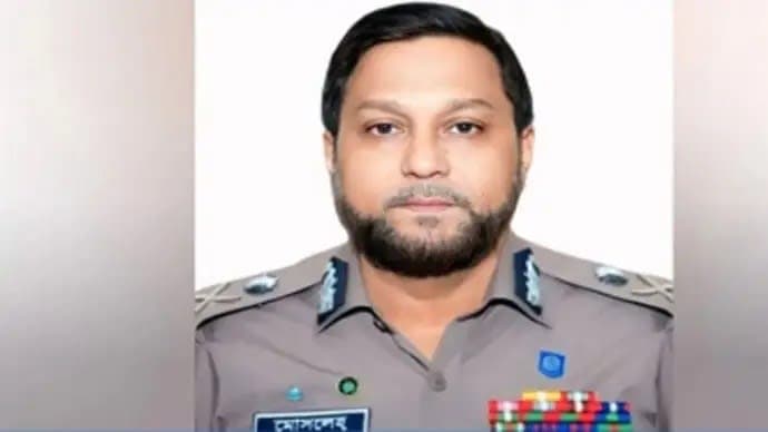 ঢাকা মেট্রোপলিটন পুলিশের নতুন কমিশনার মোসলেহ উদ্দিন আহমদ